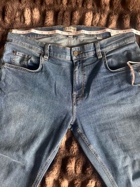 Tecovas Slim Fit Jeans – Medium Wash – 36x27 – Stretch – Excellent Condition
